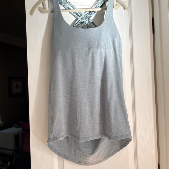 lululemon athletica Tops - Size 8  LuluLemon tank with built in bra